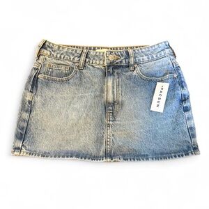 PacSun Blue Denim Skirt